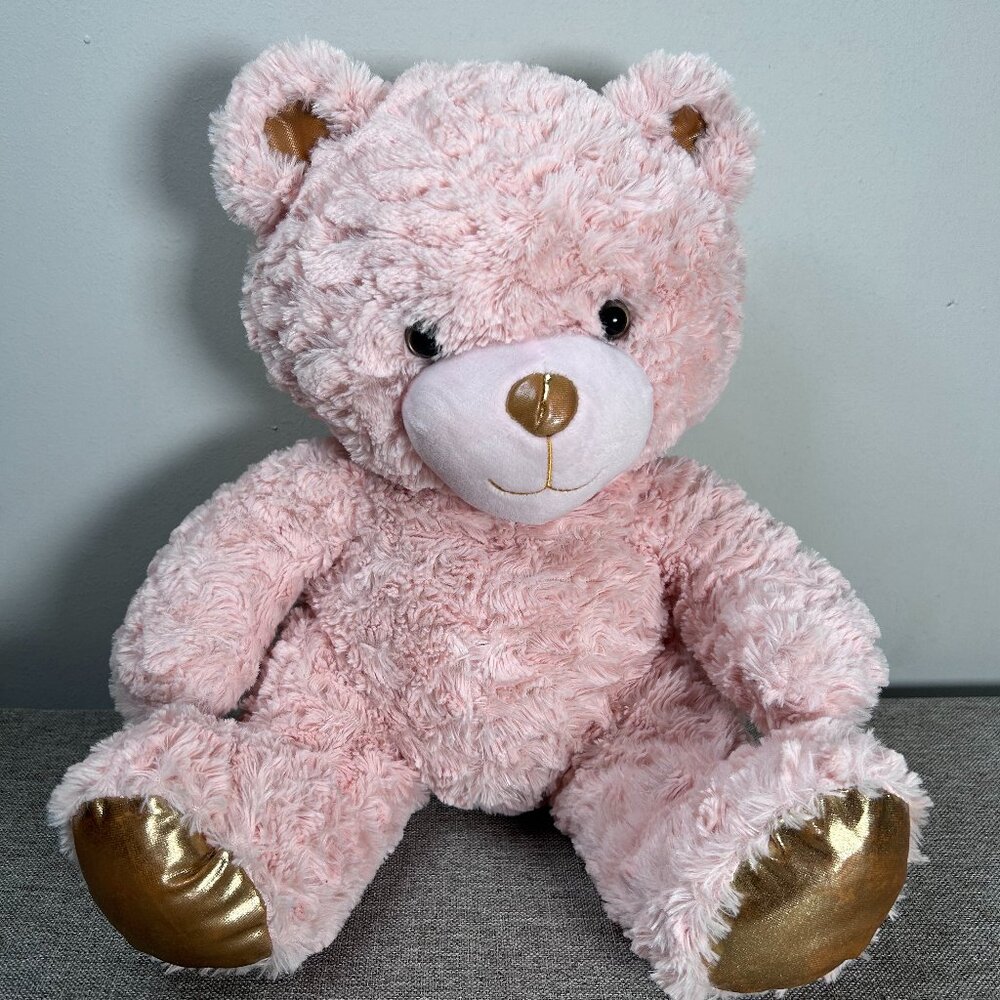 Way To Celebrate 13" Pink Plush Teddy Bear Stuffed Animal Toy PLUSH ONLY